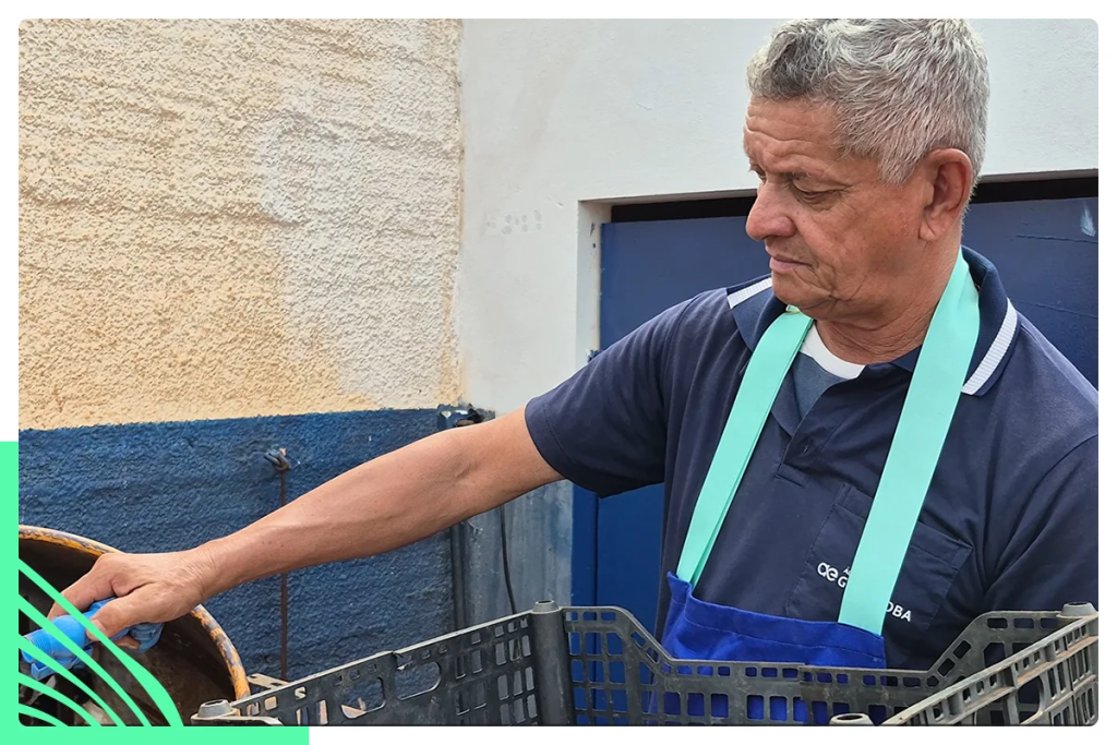 As peças recuperadas voltam ao campo com segurança e qualidade.